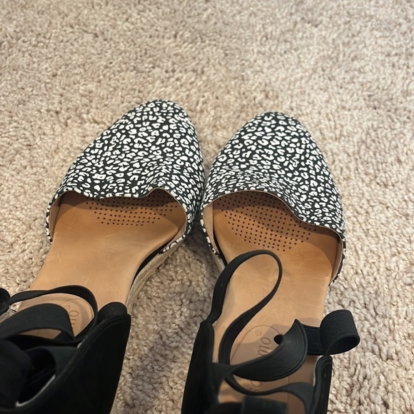 Corso Como Romley Leather Black Espadrilles Size 7.5 - Picture 7 of 7